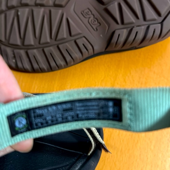 Teva Green and Black Outdoor Sandals - Picture 5 of 5